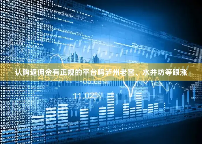 认购返佣金有正规的平台吗泸州老窖、水井坊等跟涨